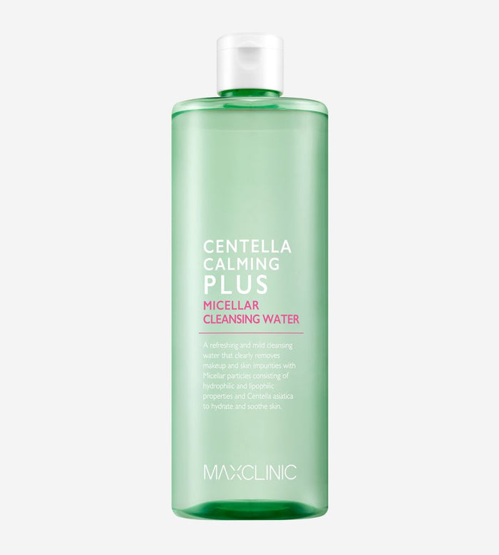MAXCLINIC Micellar Cleansing Water Centella Calming Plus 500ml - Glamourous Grace