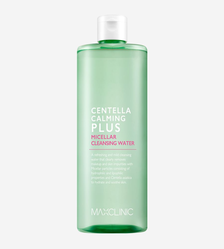 MAXCLINIC Micellar Cleansing Water Centella Calming Plus 500ml - Glamourous Grace