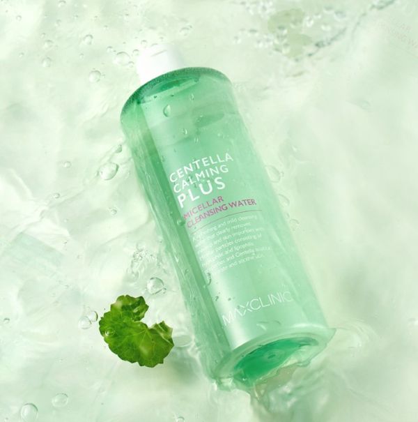 MAXCLINIC Micellar Cleansing Water Centella Calming Plus 500ml - Glamourous Grace