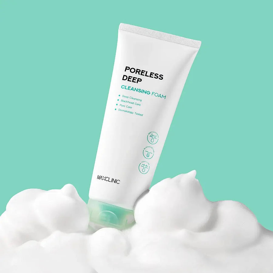 MAXCLINIC Poreless Deep Cleansing Foam 150g - Glamourous Grace