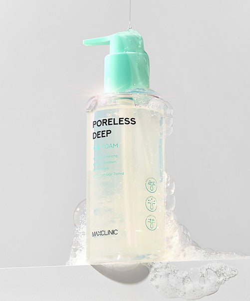 MAXCLINIC Poreless Deep Oil Foam 200ml - Glamourous Grace