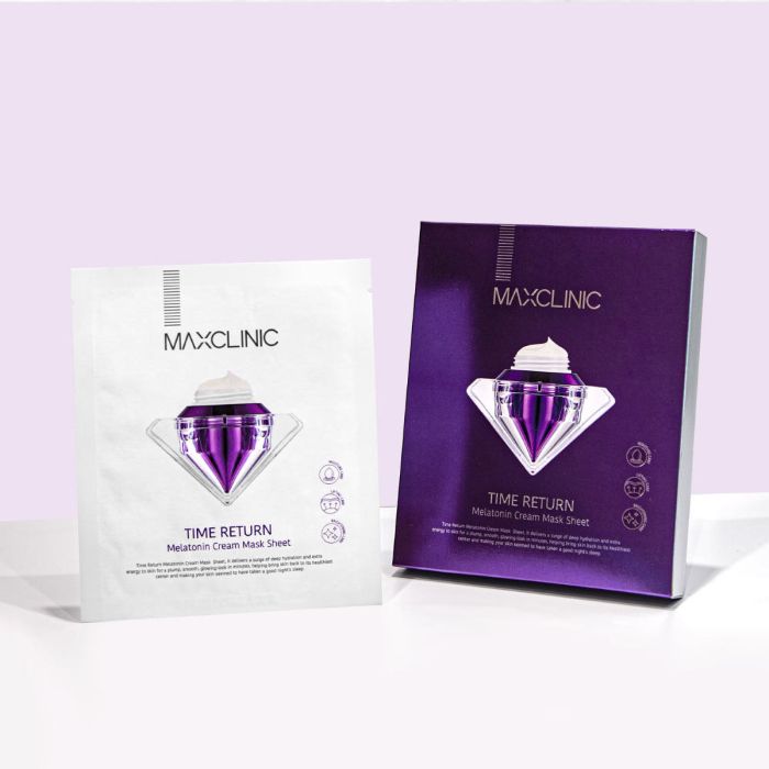 MAXCLINIC Time Return Melatonin Cream Mask 28g X 4ea - Glamourous Grace