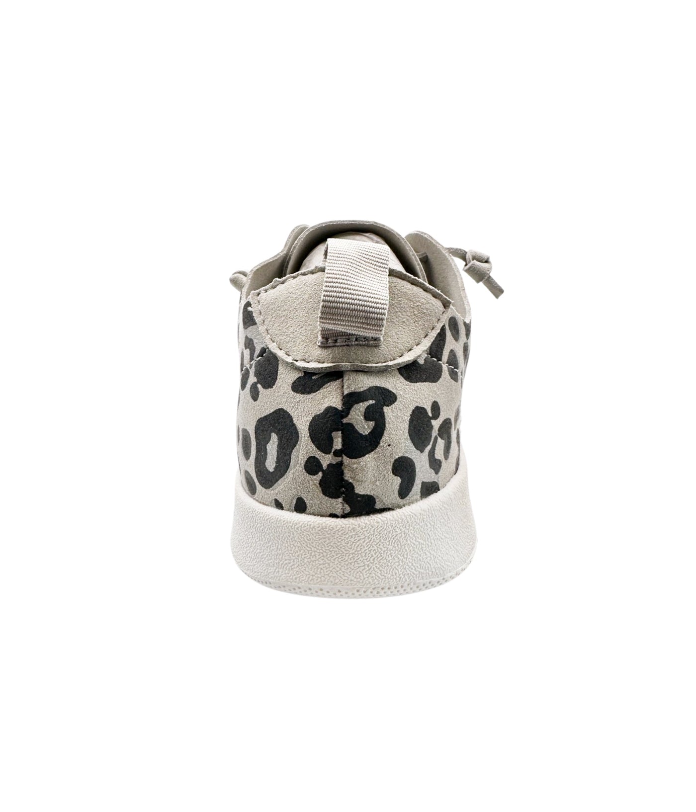 Mayo Sneaker in Light Grey Leopard - Glamourous Grace