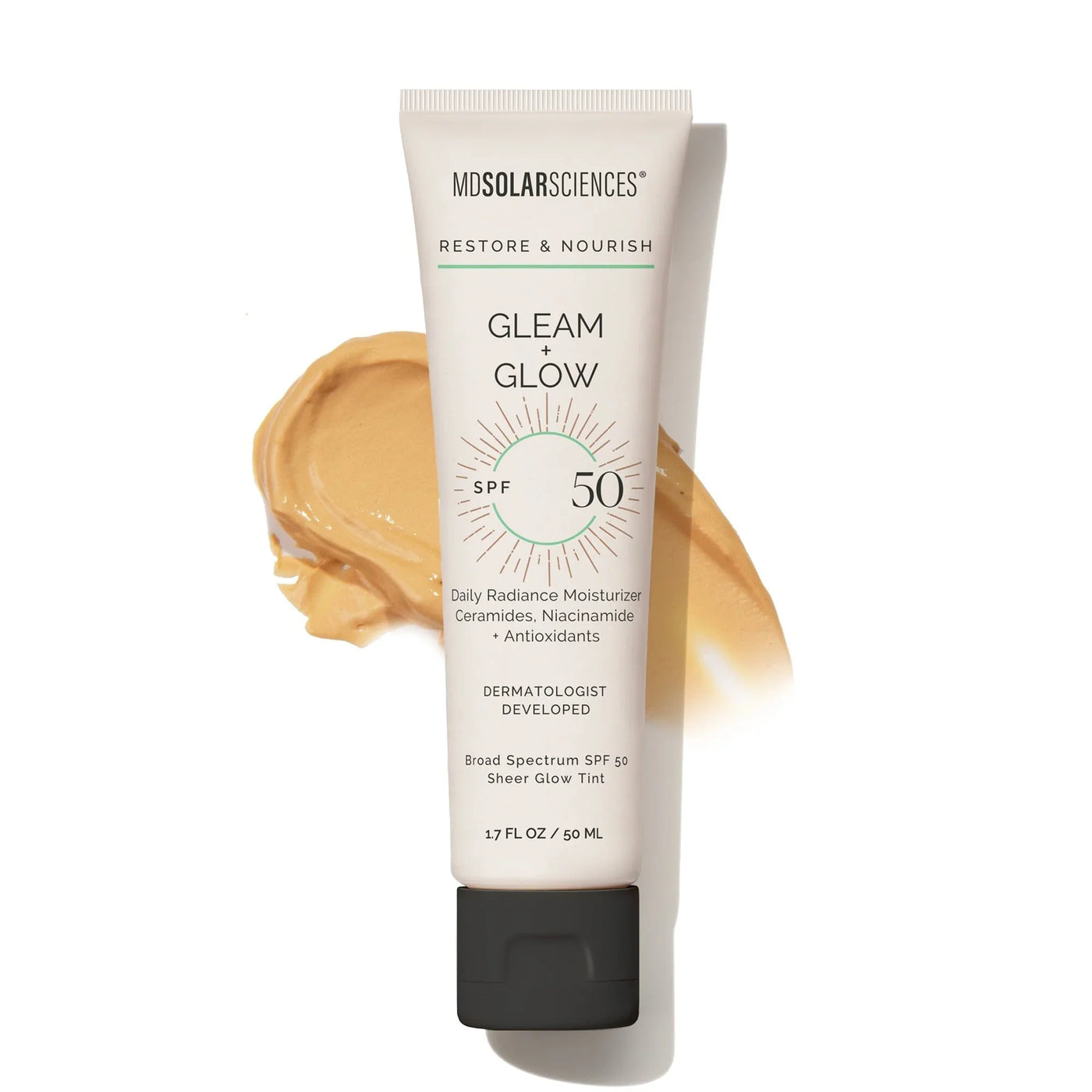 MDSolarSciences Gleam + Glow SPF 50 1.7 OZ - Glamourous Grace