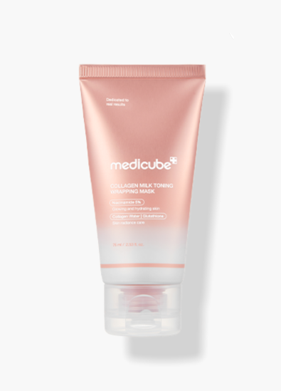 medicube Collagen Milk Toning Wrapping Mask 75ml - Glamourous Grace
