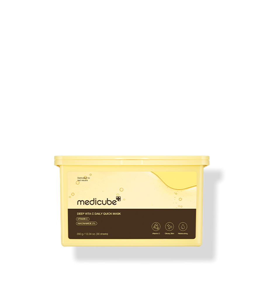 medicube Deep Vita C Daily Quick Mask 350ml/30Sheets - Glamourous Grace