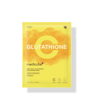 medicube Deep Vita C Glutathione Brightening Mask 27 X 5ea