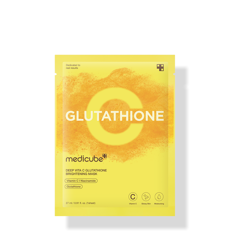medicube Deep Vita C Glutathione Brightening Mask 27 X 5ea - Glamourous Grace