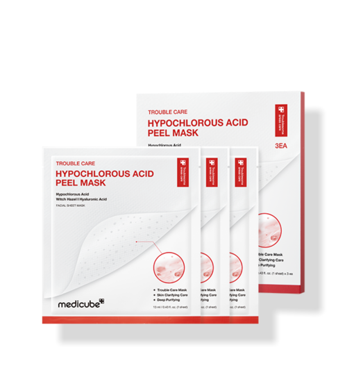 medicube Hypochlorous Acid Peel Mask 13ml X 3ea - Glamourous Grace