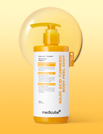 medicube Kojic Acid Turmeric Body Peel Shot 280ml - Glamourous Grace