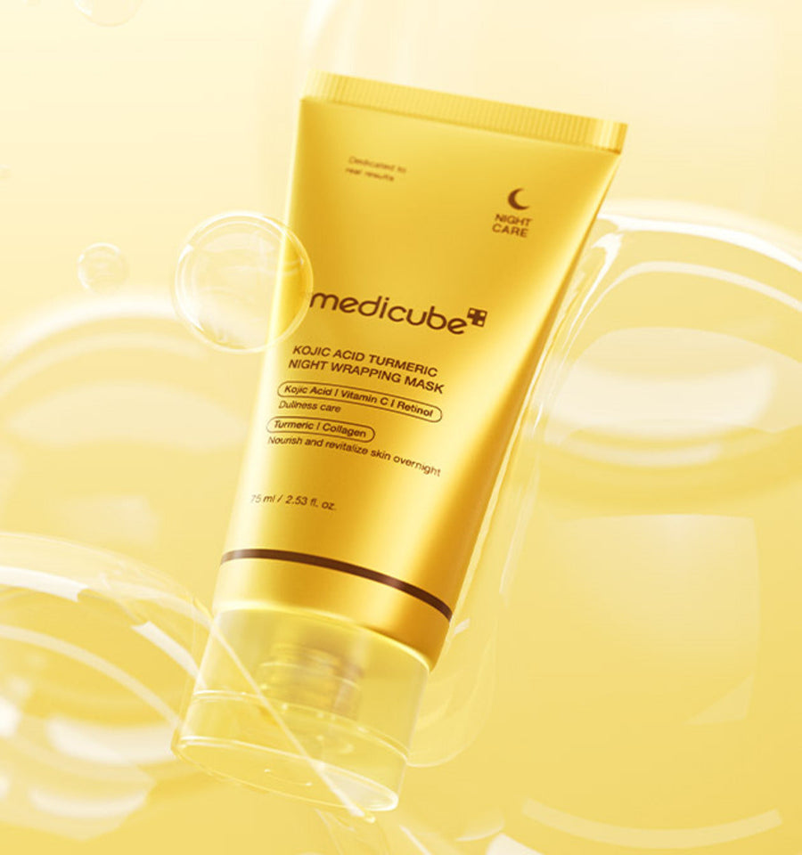 medicube Kojic Acid Turmeric Night Wrapping Mask 75ml - Glamourous Grace
