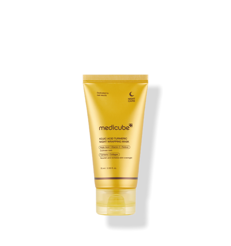 medicube Kojic Acid Turmeric Night Wrapping Mask 75ml - Glamourous Grace