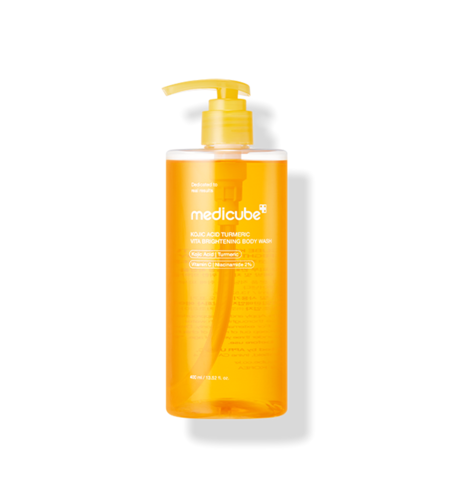 medicube Kojic Acid Turmeric Vita Brightening Body Wash 400ml - Glamourous Grace
