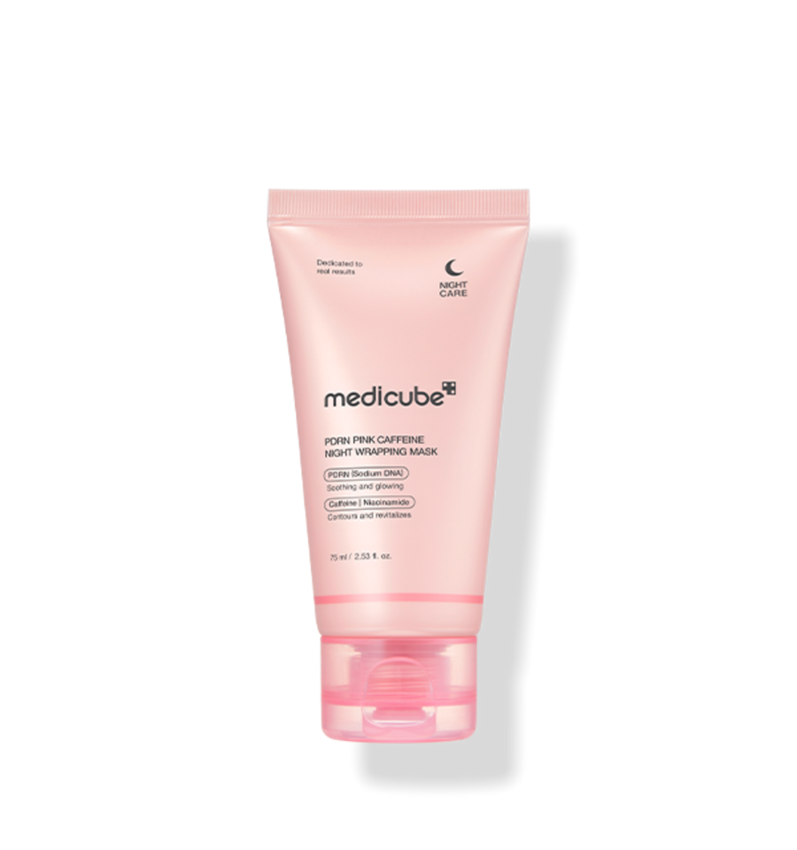 medicube PDRN Pink Caffeine Night Wrapping Mask 75ml - Glamourous Grace