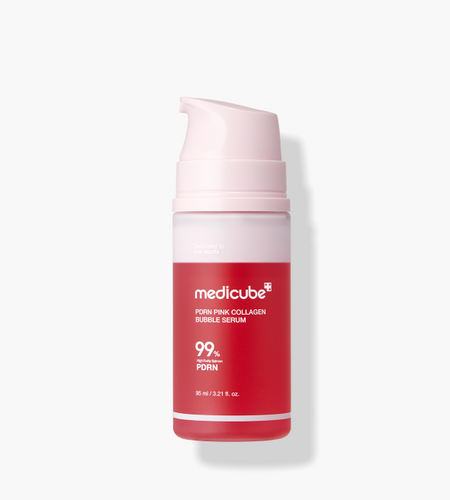 medicube PDRN Pink Collagen Bubble Serum 95ml - Glamourous Grace