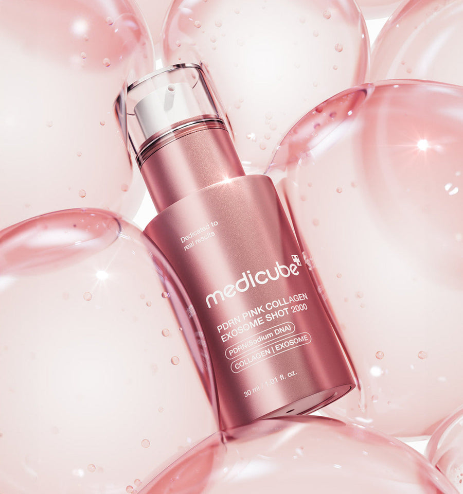 medicube PDRN Pink Collagen Exosome Shot 2000 30ml - Glamourous Grace