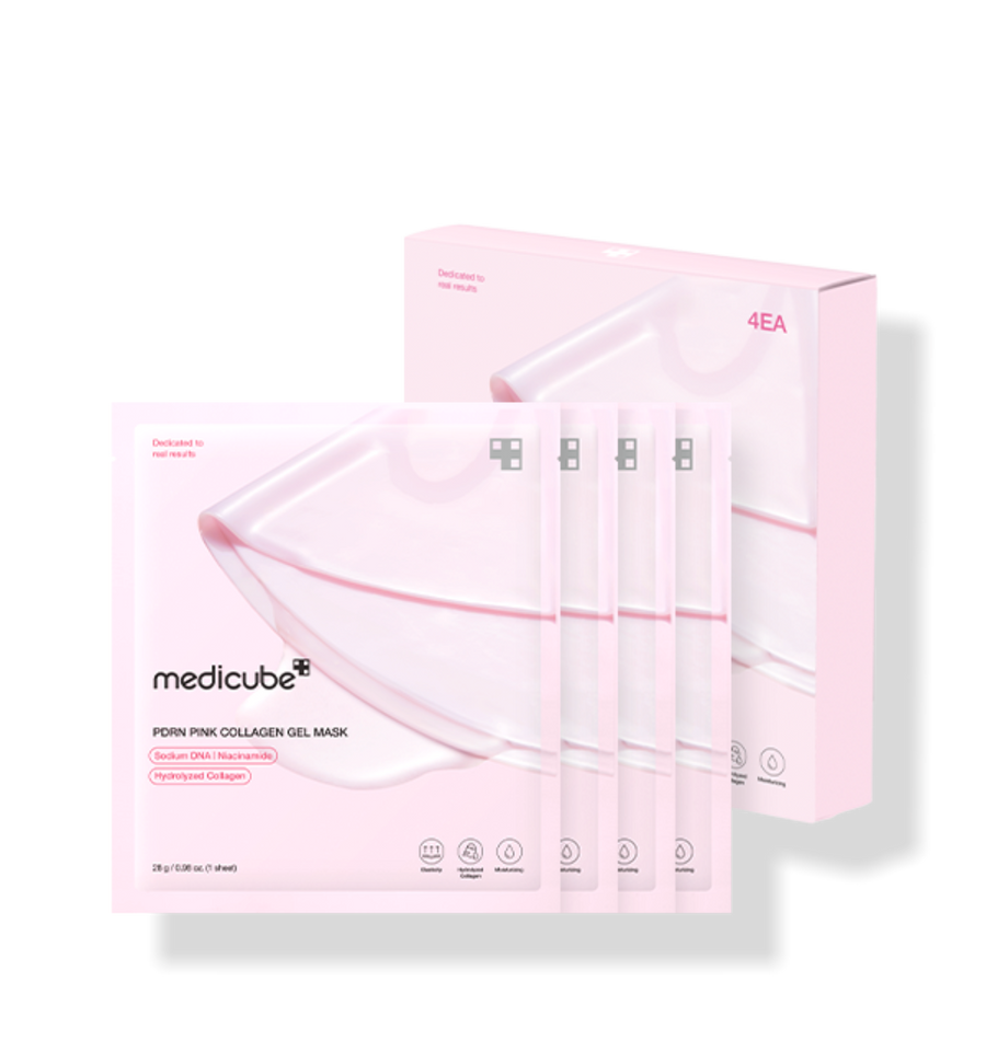 medicube PDRN Pink Collagen Gel Mask 28g X 4ea - Glamourous Grace