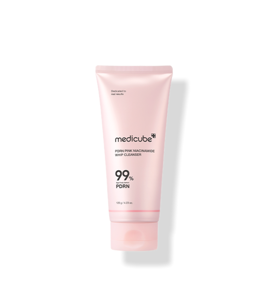 medicube PDRN Pink Niacinamide Whip Cleanser 120g - Glamourous Grace