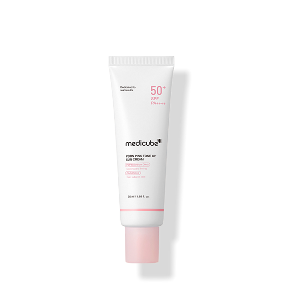 medicube PDRN Pink Tone Up Sun Cream 50ml - Glamourous Grace