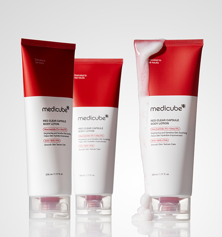 medicube Red Clear Capsule Body Lotion 230ml - Glamourous Grace