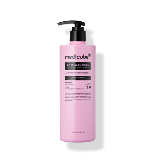 medicube Rosemary PDRN Cooling Thickening Shampoo 400ml - Glamourous Grace