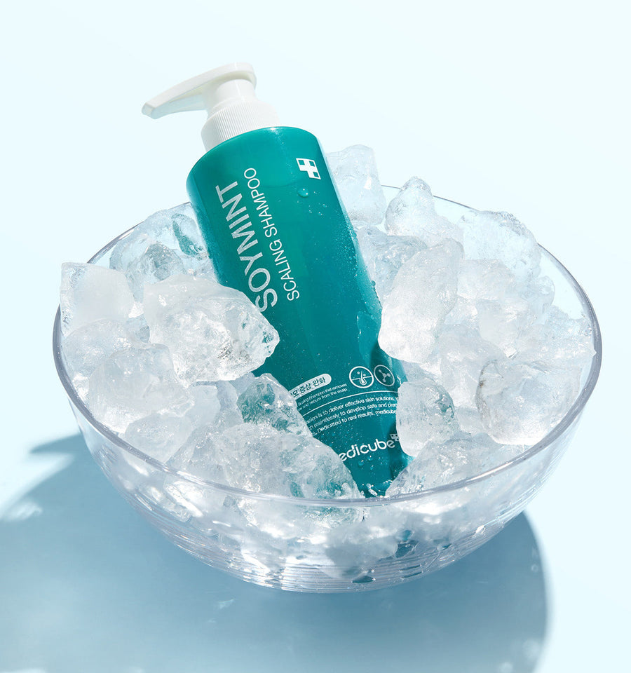 medicube SOYMINT Scaling Shampoo 490ml - Glamourous Grace