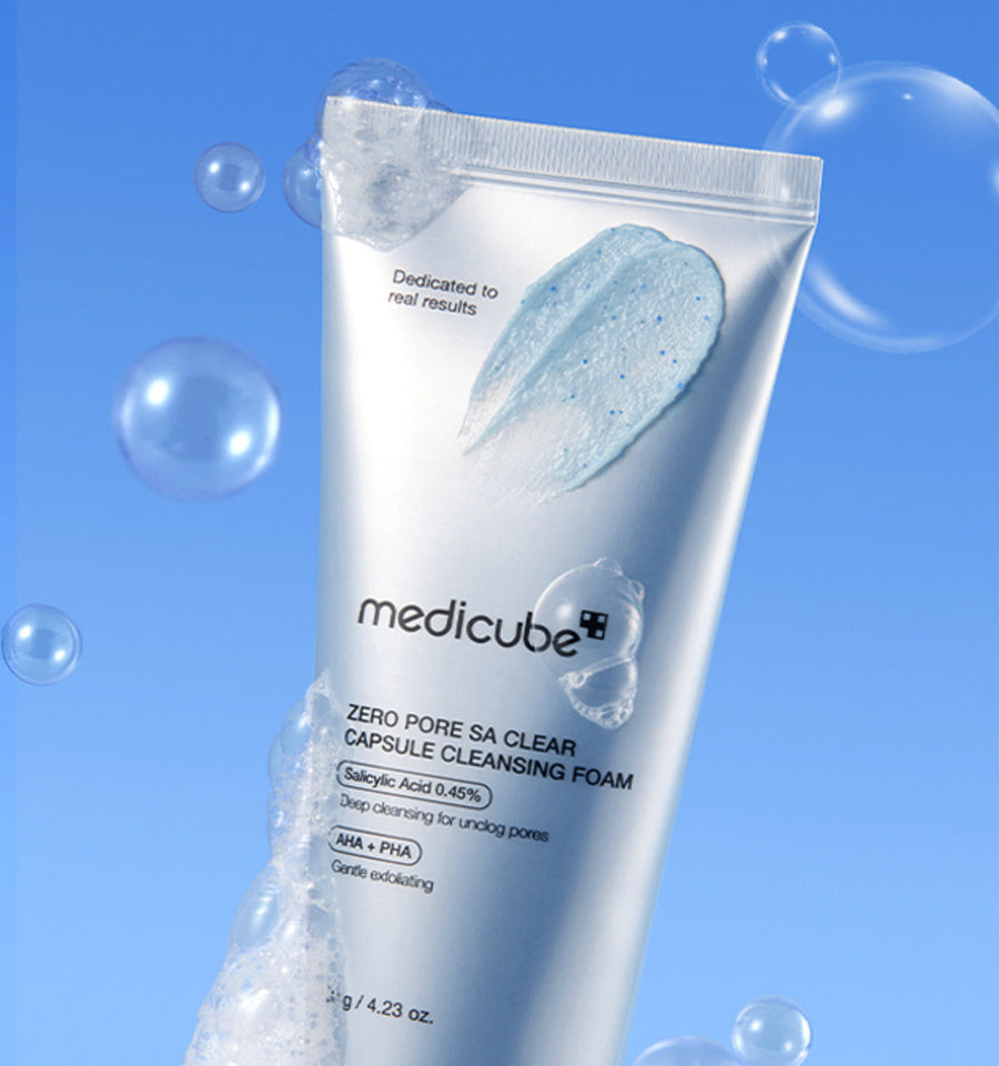 medicube Zero Pore Capsule Cleansing Foam 120g - Glamourous Grace