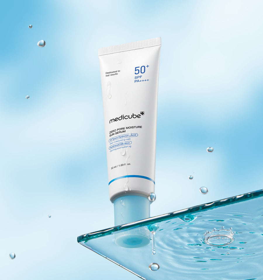 medicube Zero Pore Moisture Sun Serum 50ml - Glamourous Grace