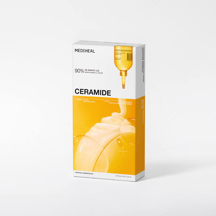 MEDIHEAL Ceramide Essential Mask Moisture Barrier 24ml X 10ea - Glamourous Grace