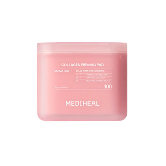 MEDIHEAL Collagen Firming Pad 170ml/100ea - Glamourous Grace