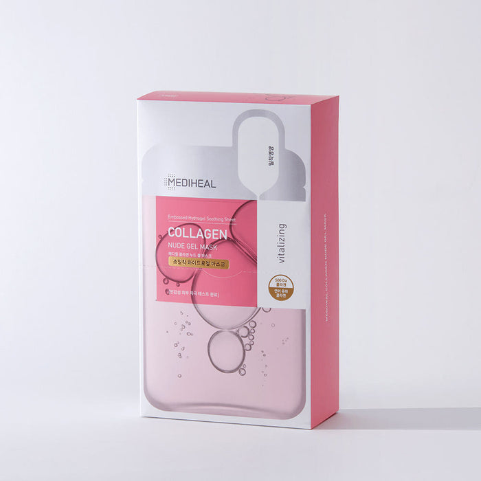 MEDIHEAL Collagen Nude Gel Mask Sheet 10P - Glamourous Grace