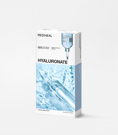 MEDIHEAL Essential Mask Hyaluronate 24ml X 10ea - Glamourous Grace