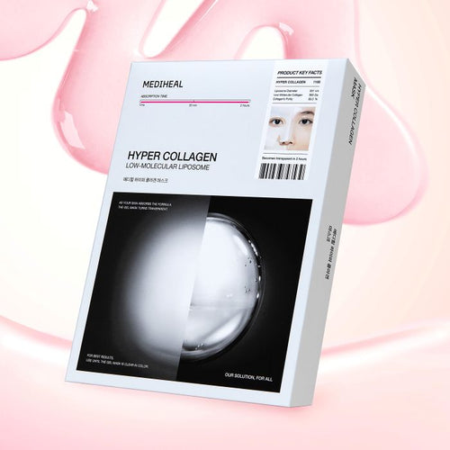 MEDIHEAL Hyper Collagen Gel Mask 35ml X 10ea - Glamourous Grace