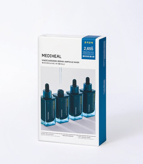 MEDIHEAL Madecassoside Derma Ampoule Mask 25ml X 10ea - Glamourous Grace