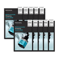 MEDIHEAL Madecassoside Wrapping Serum Mask 25ml X 10ea - Glamourous Grace