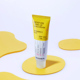 MEDIHEAL MEDIHEAL Moisture Tone-Up Sun Cream Vitamin C 50ml (SPF 50+, PA++++) - Glamourous Grace