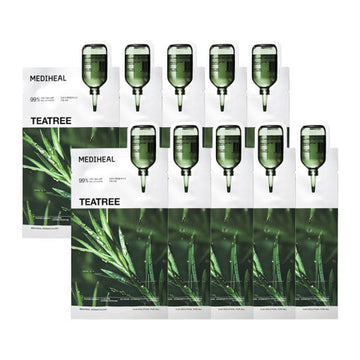 MEDIHEAL Tea Tree Essential Mask Sheet 10P - Glamourous Grace
