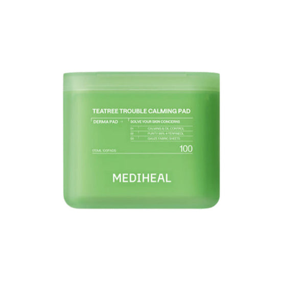 MEDIHEAL Teatree Trouble Calming Pad 170ml/100ea - Glamourous Grace