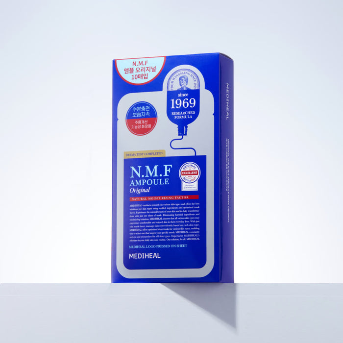 MEDIHEAL The N.M.F Ampoule Mask Original 27ml X 10ea - Glamourous Grace