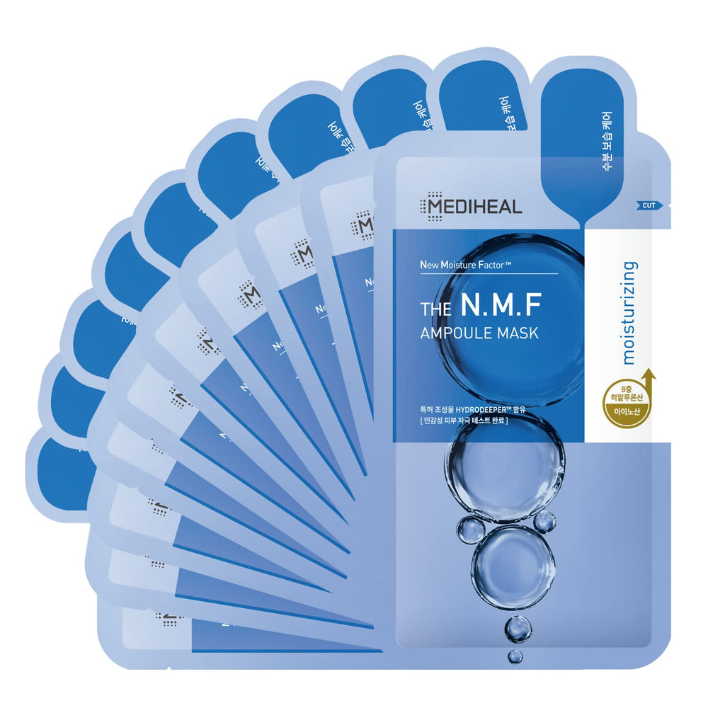 MEDIHEAL The N.M.F Ampoule Mask Sheet 10P - Glamourous Grace