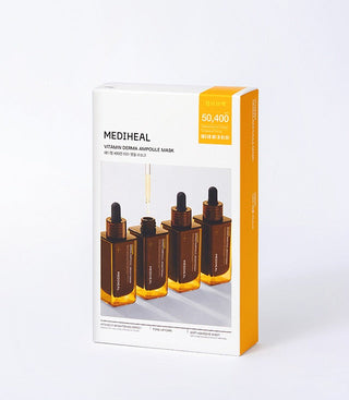 MEDIHEAL Vitamin Derma Ampoule Mask 25ml X 10ea - Glamourous Grace