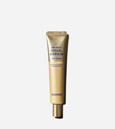 MEDIPEEL 24K Gold Snail Repair Eye Cream 40ml - Glamourous Grace