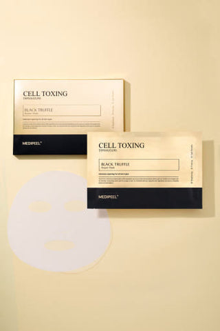 MEDIPEEL Cell Toxing Dermajours Black Truffle Repair Mask 30ml X 5ea