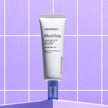 MEDIPEEL Hyaluronic Acid Layer Mooltox Mild Tone Up Sun Cream SPF 50+PA++++ 50g - Glamourous Grace