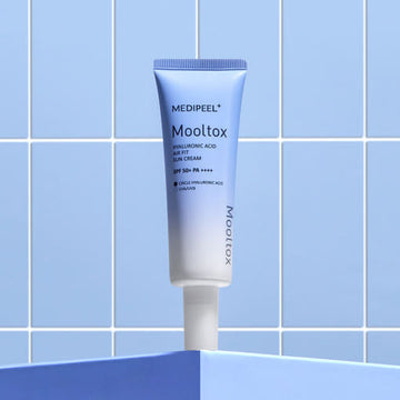 MEDIPEEL Hyaluronic Acid Mooltox Air Fit Sun Cream SPF 50+PA++++ 50ml - Glamourous Grace