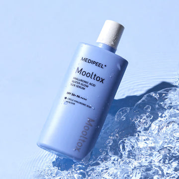 MEDIPEEL Hyaluronic Acid Mooltox Water Glow Sun Serum SPF 50+PA++++ 52ml - Glamourous Grace
