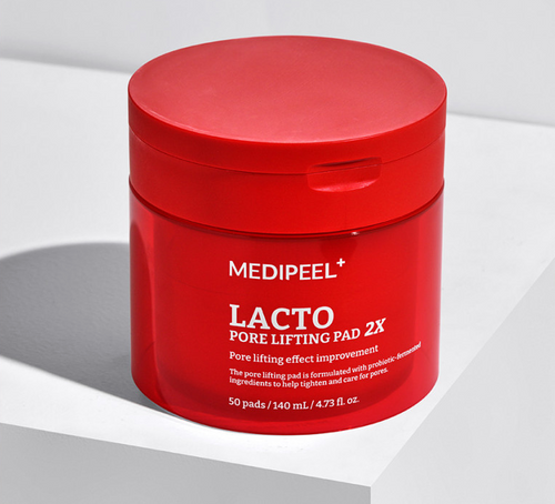 MEDIPEEL LACTO Pore Lifting Pad 2X 140ml / 50pads - Glamourous Grace