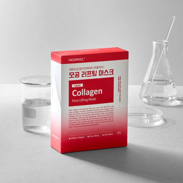 MEDIPEEL Red Lacto Collagen Pore Lifting Mask 30ml*10ea - Glamourous Grace