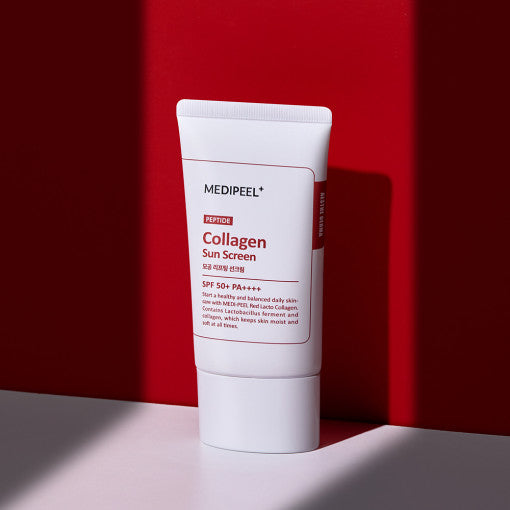 MEDIPEEL Red Lacto Collagen Pore Lifting Sunscreen SPF50+ PA++++ 50g - Glamourous Grace