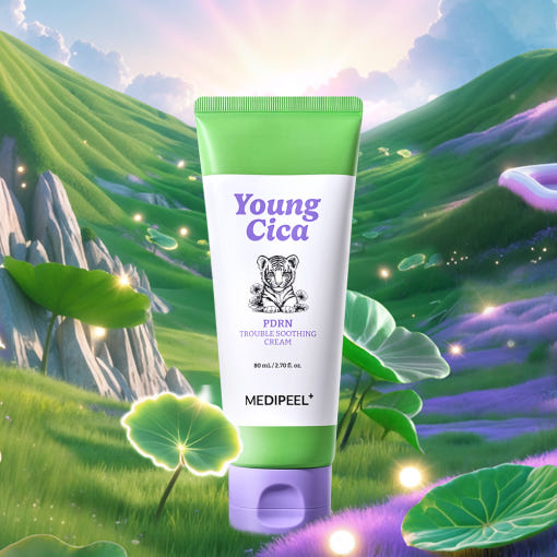 MEDIPEEL Young Cica PDRN Trouble Soothing Cream 80ml - Glamourous Grace